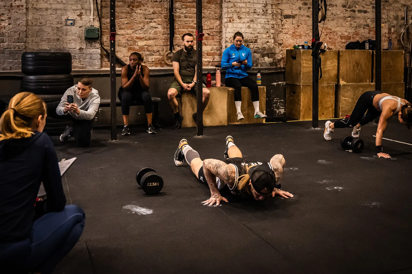 Träningslokalen på FTC CrossFit i Järfälla